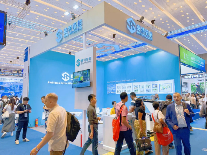 Saite Attended the 137th Canton Fair at Service Robot Zone
